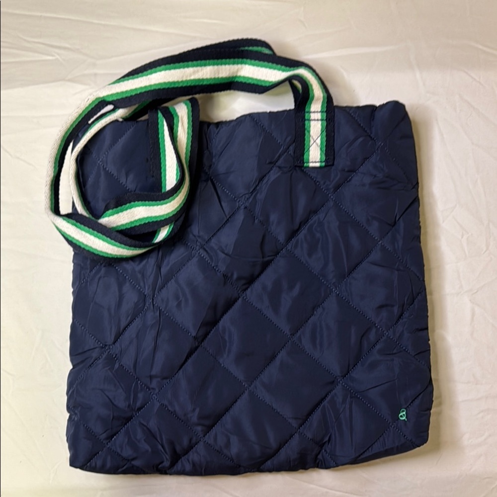 Lou & Grey Navy‎ Quilted Tote Bag